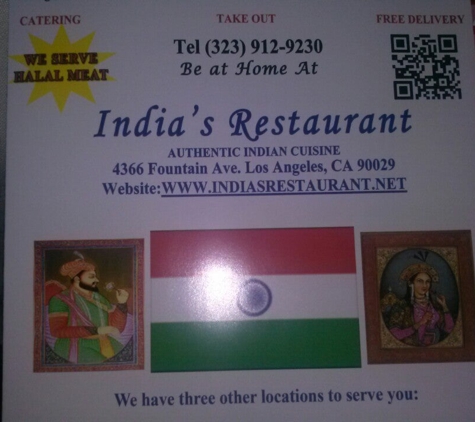 India's Restaurant - Los Angeles, CA