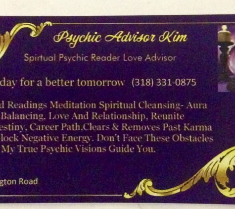 Psychic Advisor Kim - Monroe, LA