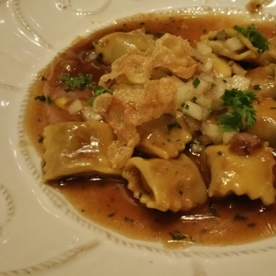 Faith & Flower - Los Angeles, CA. oxtail agnolotti with bone marrow butter.
so goooood