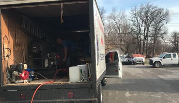 Todd Webster At Platinum Pressure Washing - Louisville, KY