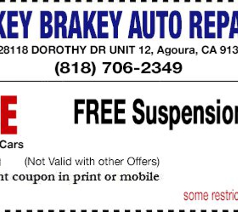 Akey Brakey Auto Repair Tire & Smog - Agoura Hills, CA