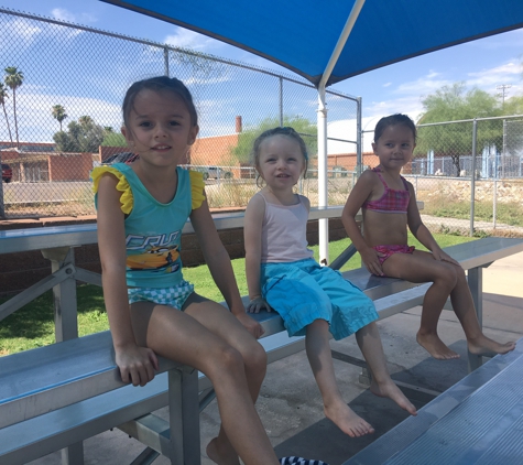 Catalina High School Pool - Tucson, AZ. Friends made