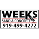 Weeks Sand & Concrete - Sand & Gravel