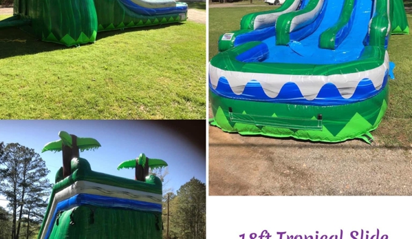 Crenshaw’s fun inflatable - Georgiana, AL. 18ft Tropical Slide