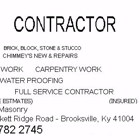 Lorah's Masonry & Contructions Service