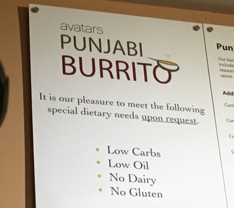 Avatar's Punjabi Burritos - Mill Valley, CA