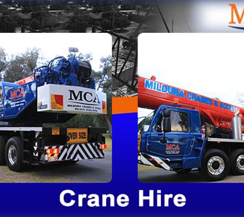 Mildura Cranes & Access - Broken Hill, NSW. Crane Hire