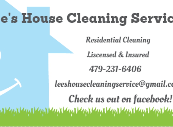 Lee's House Cleaning Service - Springdale, AR