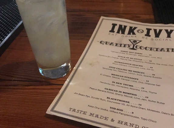 Ink N Ivy - Charleston, SC