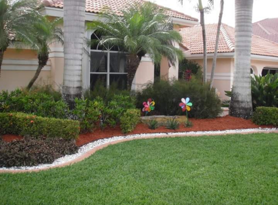 Castro Gardening - Miami, FL. My front yard landscape