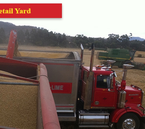 Quinn Transport & Spreading Services - Sorell, TAS. Retail Yard