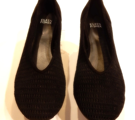 Secrets Boutique - Louisville, KY. New Eileen Fisher Perforated Suede Flats in Size 8