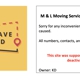 M&L Moving Servies