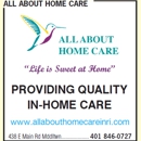 All About Home Care - Outpatient Services