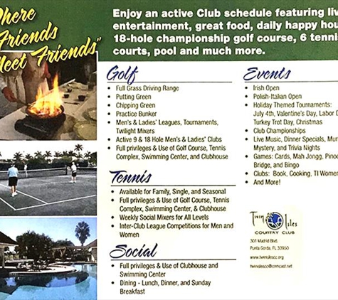 Twin Isles Country Club - Punta Gorda, FL