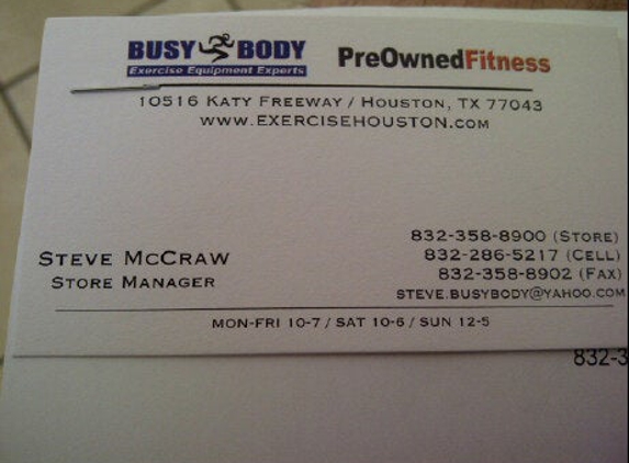 Busy Body - Houston, TX