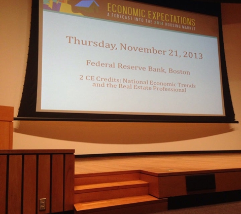Federal Reserve Bank Of Boston - Boston, MA