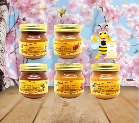 Bee Natural Honey - Homestead, FL. Creamed Honey Collection, Bee Natural Honey