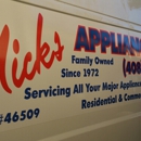 Nicks Appliance Service & Repairs Inc