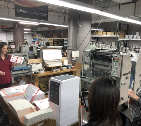 GSB Digital - Long Island City, NY. Tour of Traditional Printing area