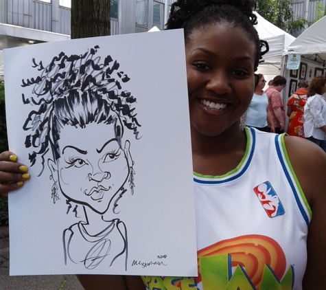 Caricatures by M C Sturman - Pittsburgh, PA