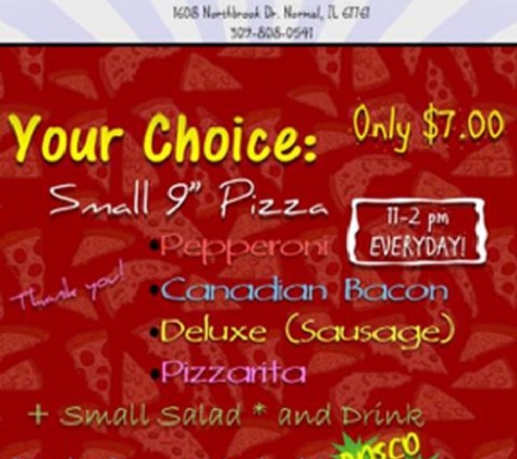 Now Serving Davis Brothers Pizza - Normal, IL