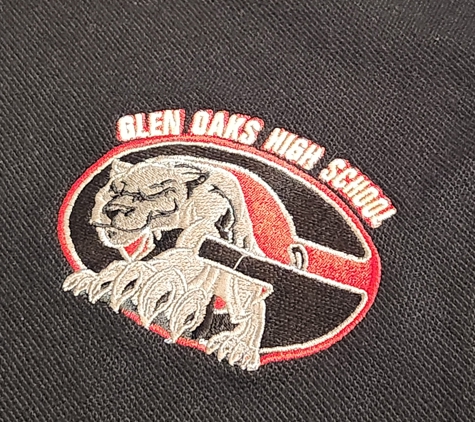 Uniform Mart - Baton Rouge, LA. Glen Oaks High School Logo Shirt