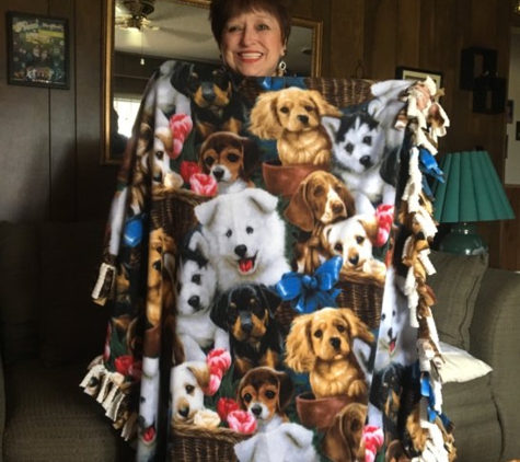 Theresa's Comfy Pillows & More - Kennett, MO. Puppy ���� Throw blanket