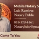 Luis R Mobile Notary Services