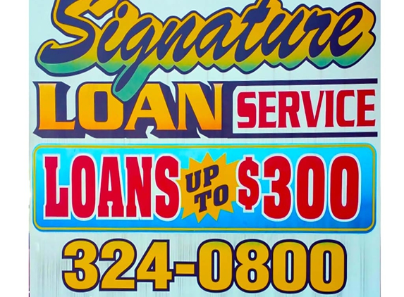 signature loans - Monroe, LA