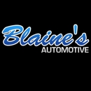 Blaine's Automotive - Automotive Tune Up Service