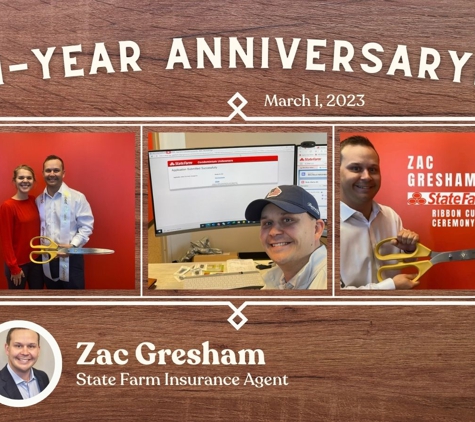 Zac Gresham-State Farm Ins - Alpharetta, GA