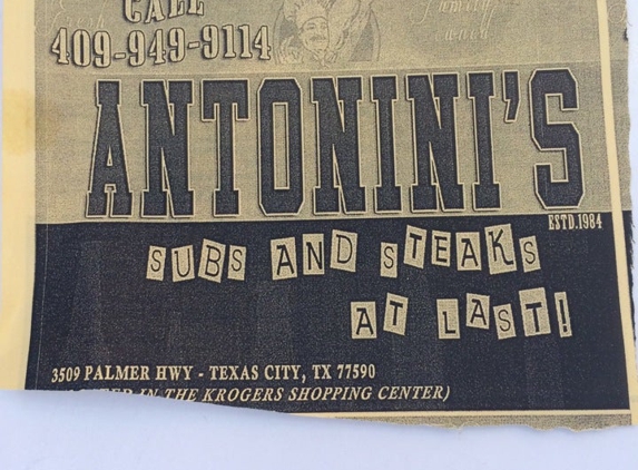 Antonini Subs - Texas City, TX