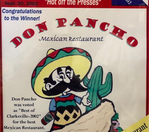 Don Pancho Mexican Restaurant - Clarksville, TN
