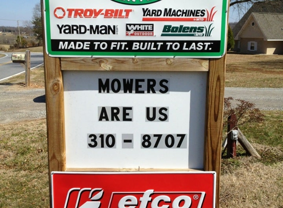 Mowers are US - Taylorsville, NC