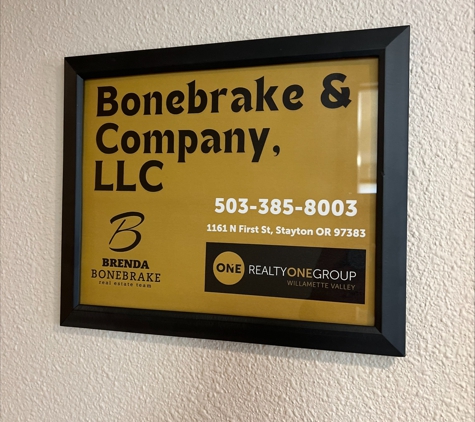 Bonebrake & Company - Realty One Group Willamette Valley - Stayton, OR