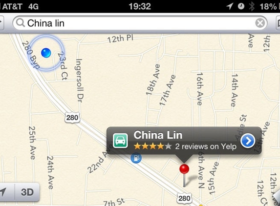 China Lin - Phenix City, AL