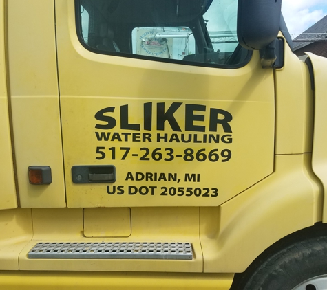 Sliker Water Hauling - Adrian, MI