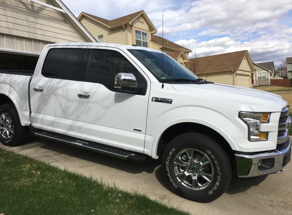 Rocky Mountain Window Tint - Aurora, CO. 2016 Ford tint and bra. Highly recommend Rocky Mountain Window Tint