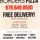 Borders Pizza