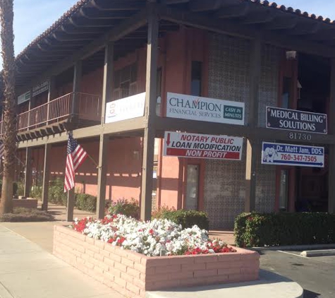 Champion Financial Services - Indio, CA