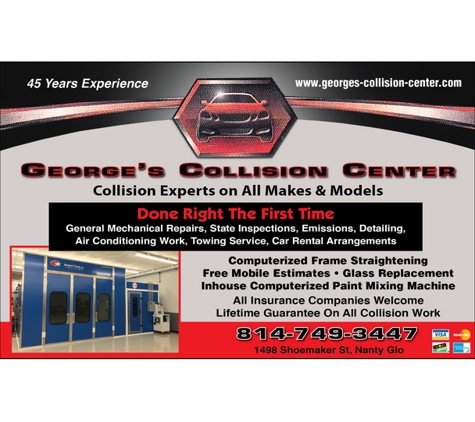 George's Collision Center - Nanty Glo, PA