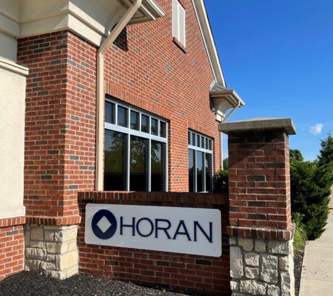 Horan - Dayton, OH. Signboard at Dayton estate planning consultant HORAN