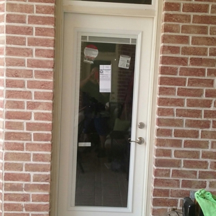 AAA Crown Door Service - Houston, TX. Here's a door and frame I installed with additional light kit