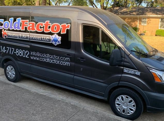 Cold Factor Heating and Air Services - Lewisville, TX