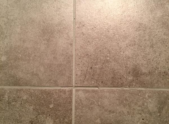 Terrace Bathrooms - Raymond Terrace, NSW. Gap in tile.