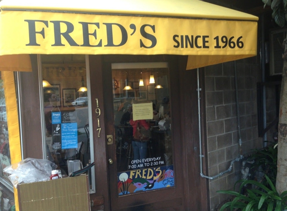 Freds Place Coffee Shop - Sausalito, CA