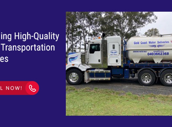 Gold Coast Water Delivery T/A Timberlea Transport Water Services. Providing High-Quality Water Transportation Services