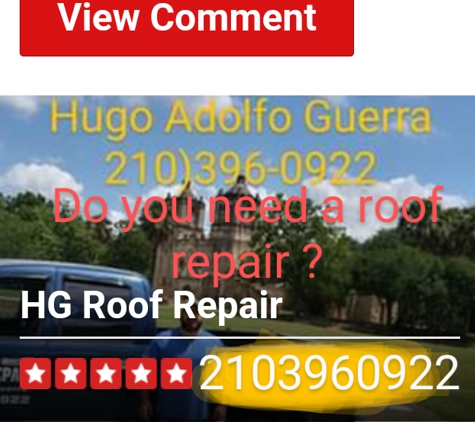 HG Roof Repair - San Antonio, TX