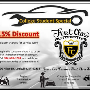 First Class Automotive - Louisville, KY